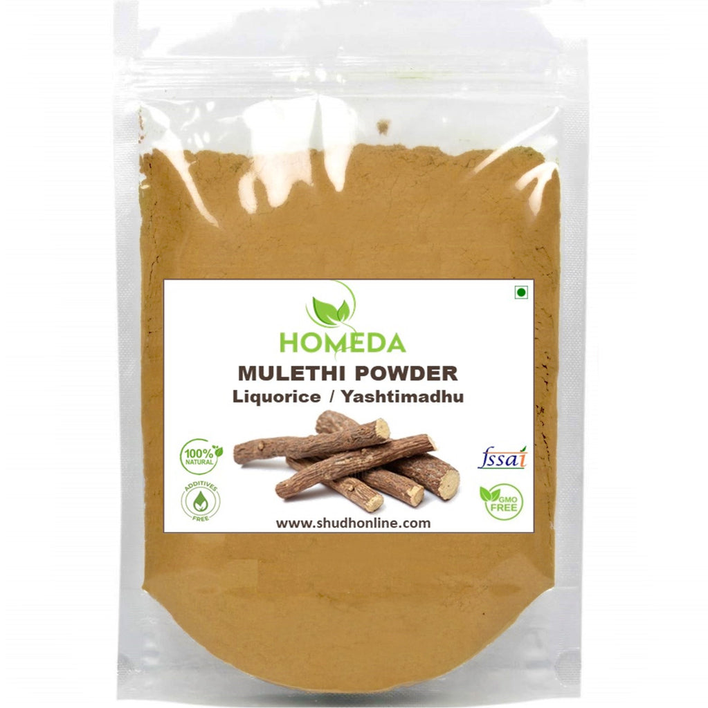 Mulethi Powder for Face Skin Eating Natural Licorice Powder