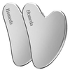 Stainless Steel Gua Sha Stone (Face Massage Tool) Metal Gua Sha Stone for Men & Women - Facial Shaper